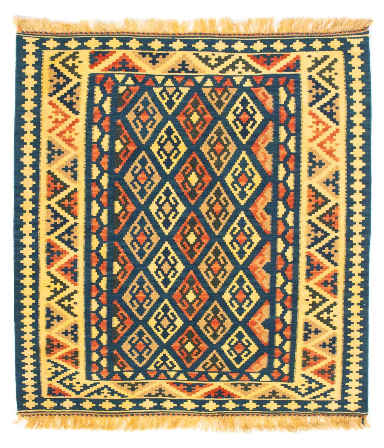 Kelim Fars Teppich 107x100cm