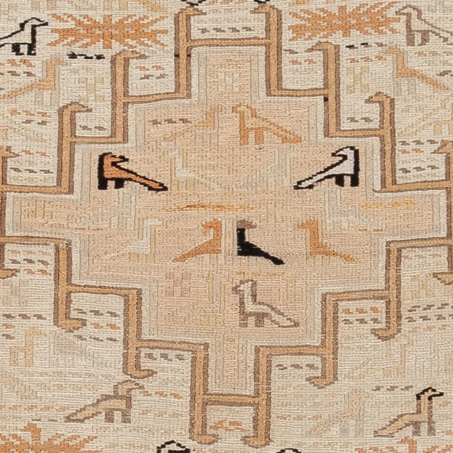 Kelim Seide Teppich 107x63cm - Image 2