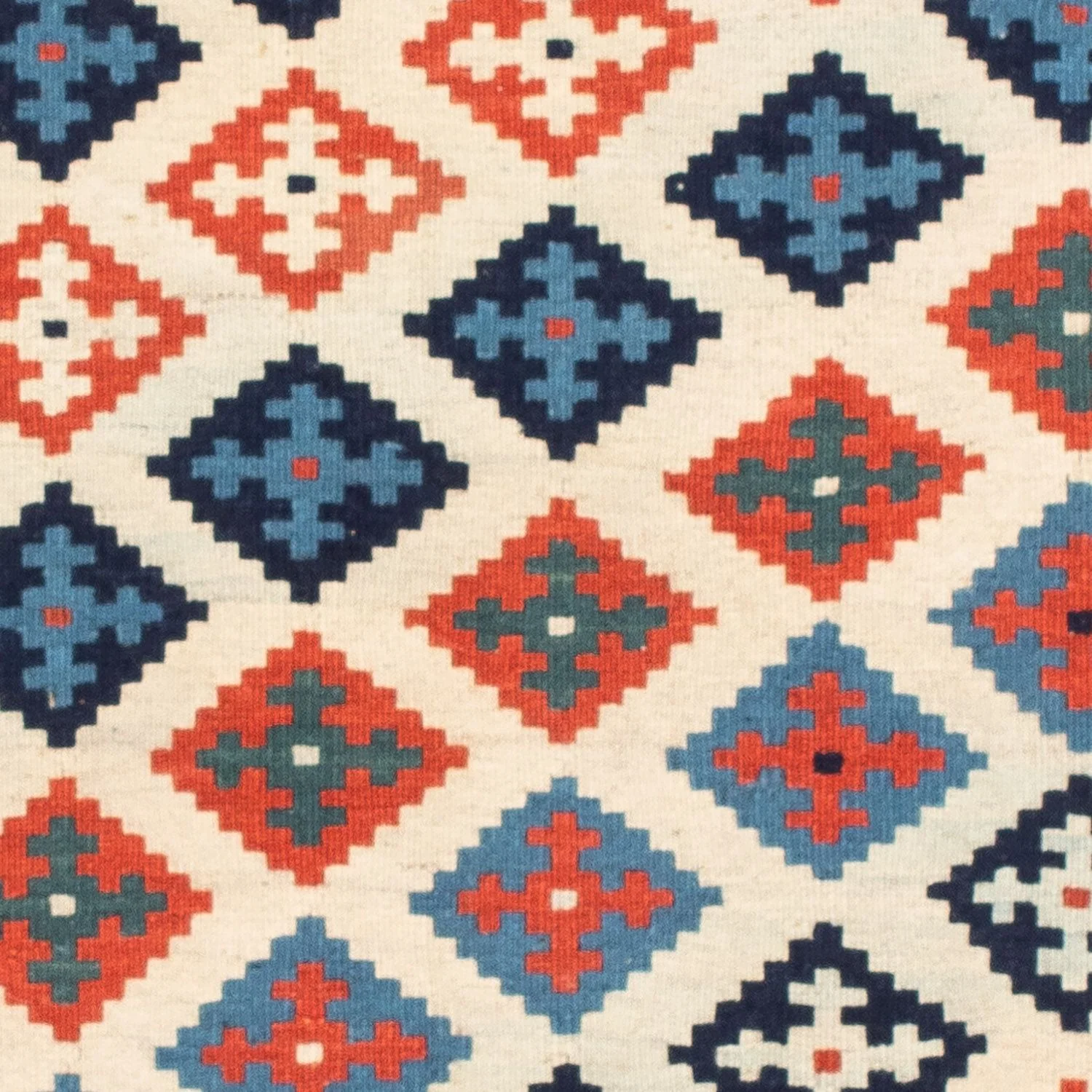 Kelim Teppich - Oriental 110 x 104 cm - rost - Image 2