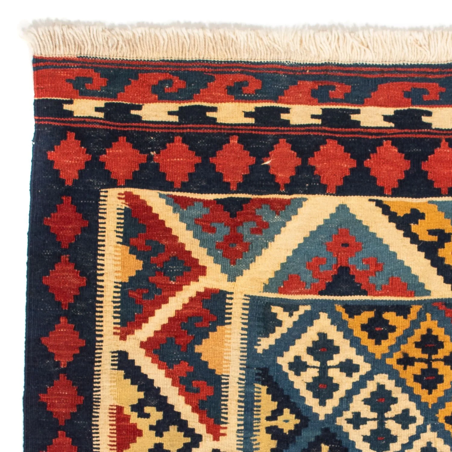 Kelim Teppich - Oriental 110 x 109 cm - rot - Image 3