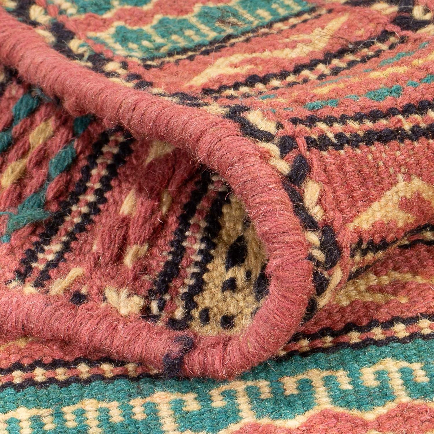Kelim Teppich - Oriental - 120 x 80 cm - mehrfarbig - Image 4