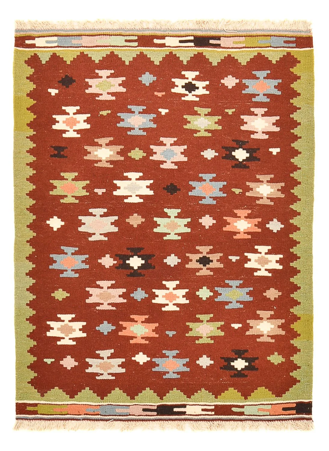 Kelim Fars Teppich 132x97cm