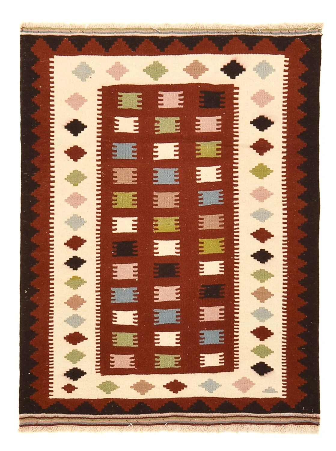 Kelim Fars Teppich 137x103cm