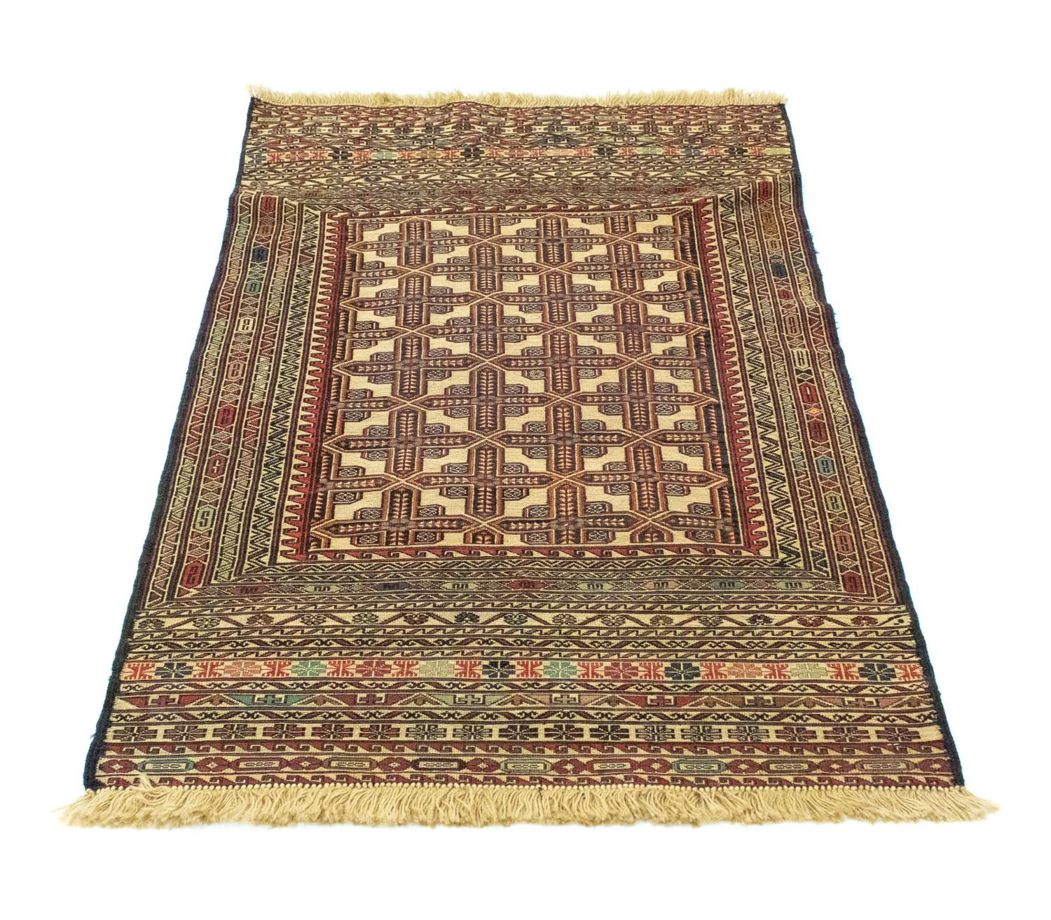 Kelim Afghan Teppich 137x87cm - Image 5