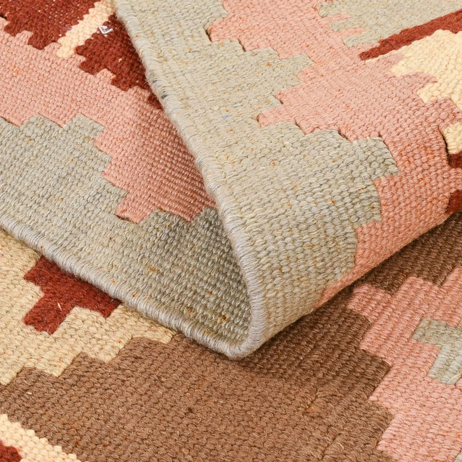 Kelim Fars Teppich 137x98cm - Image 4