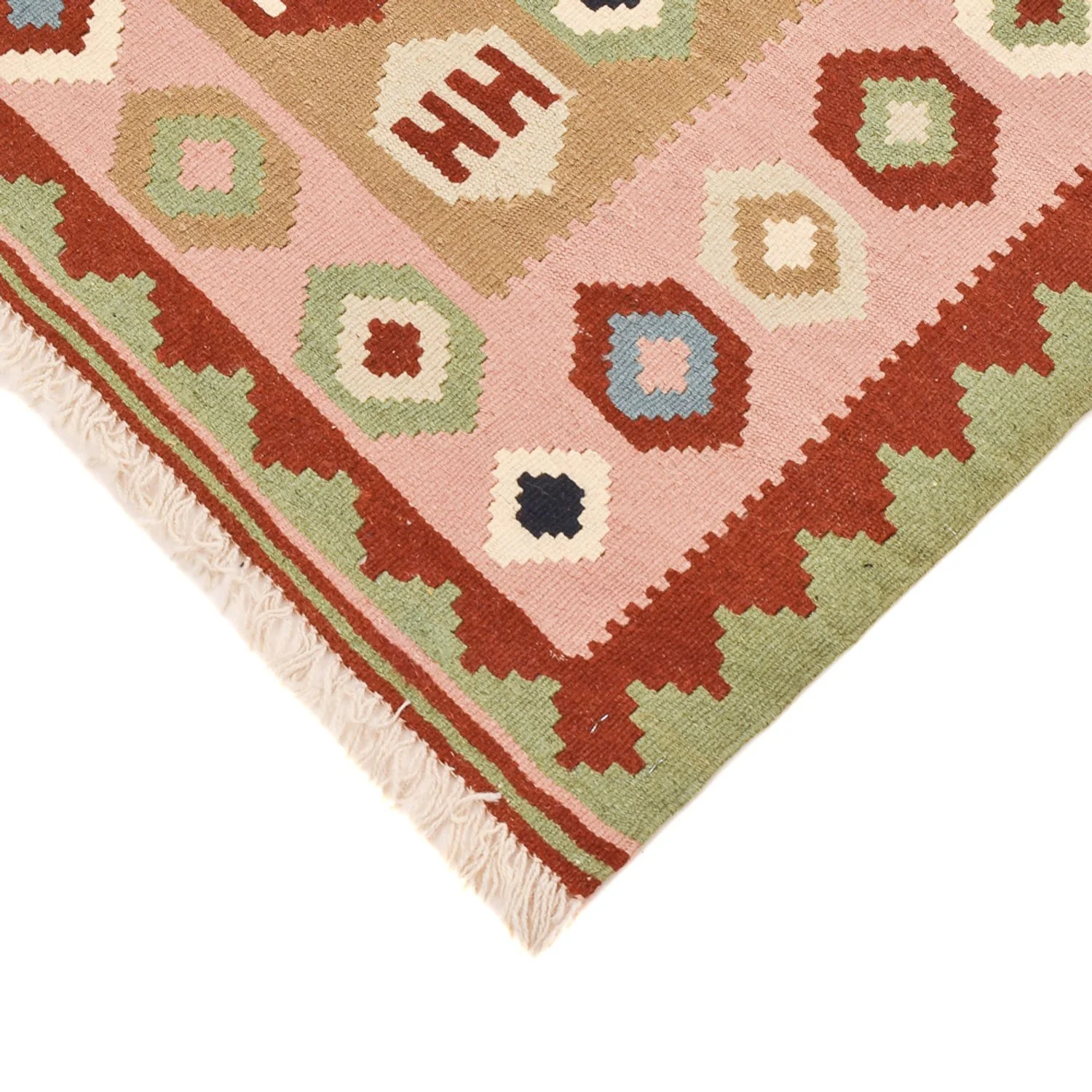 Kelim Teppich - Oriental - 138 x 110 cm - mehrfarbig - Image 2
