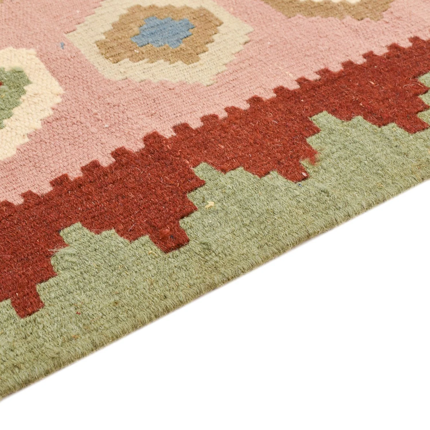 Kelim Teppich - Oriental - 138 x 110 cm - mehrfarbig - Image 3