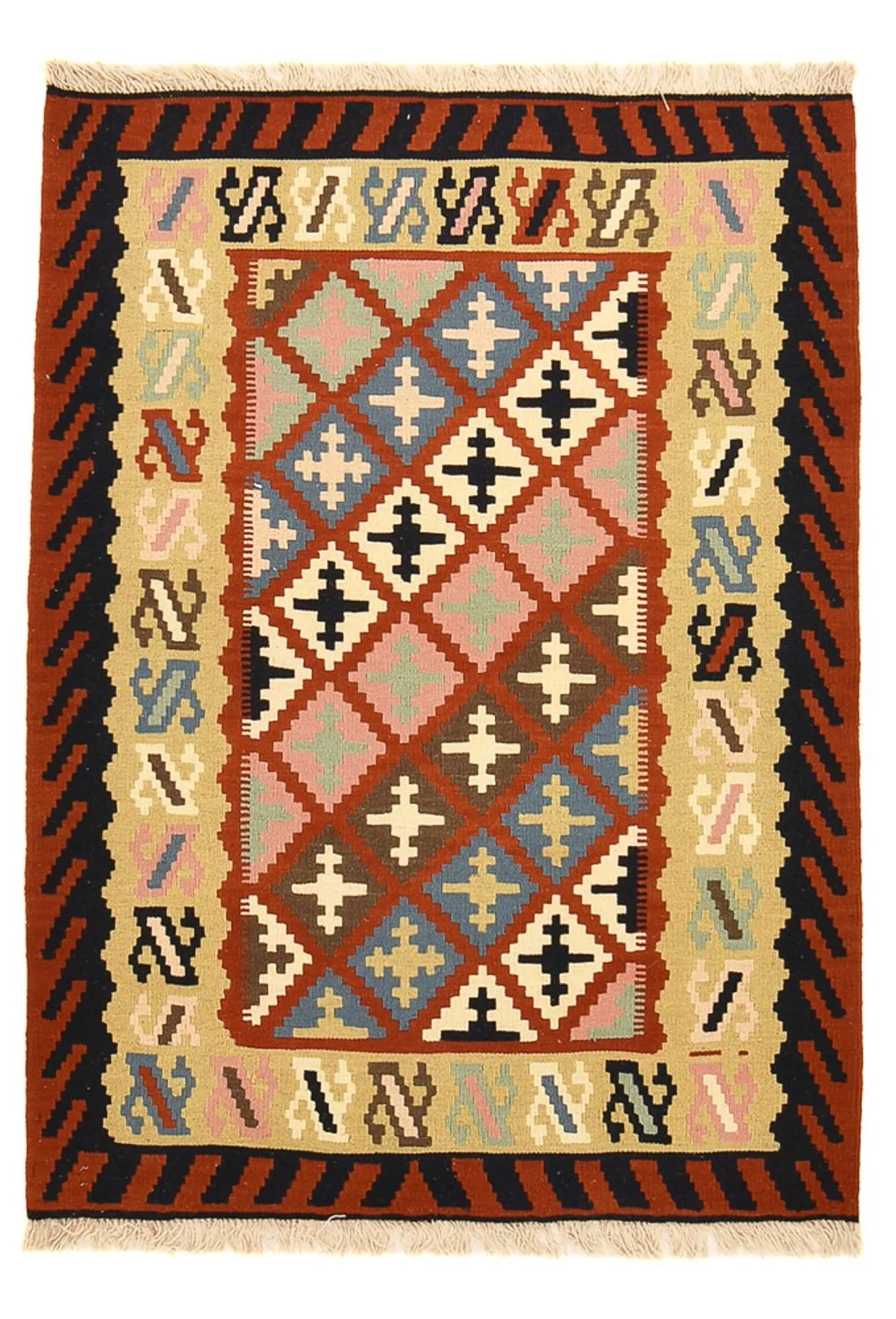 Kelim Fars Teppich 140x104cm