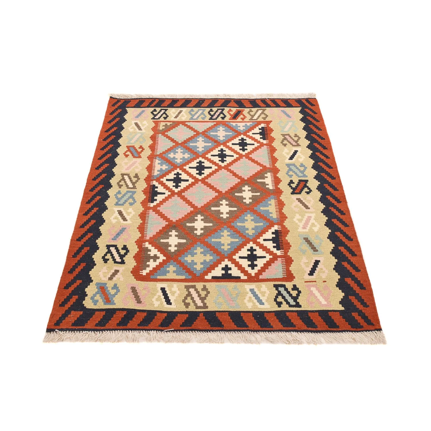Kelim Fars Teppich 140x104cm - Image 5