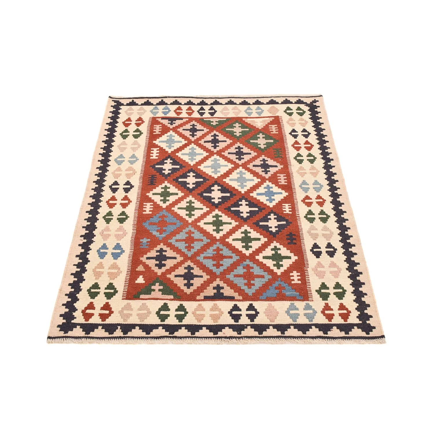 Kelim Fars Teppich 142x100cm - Image 5