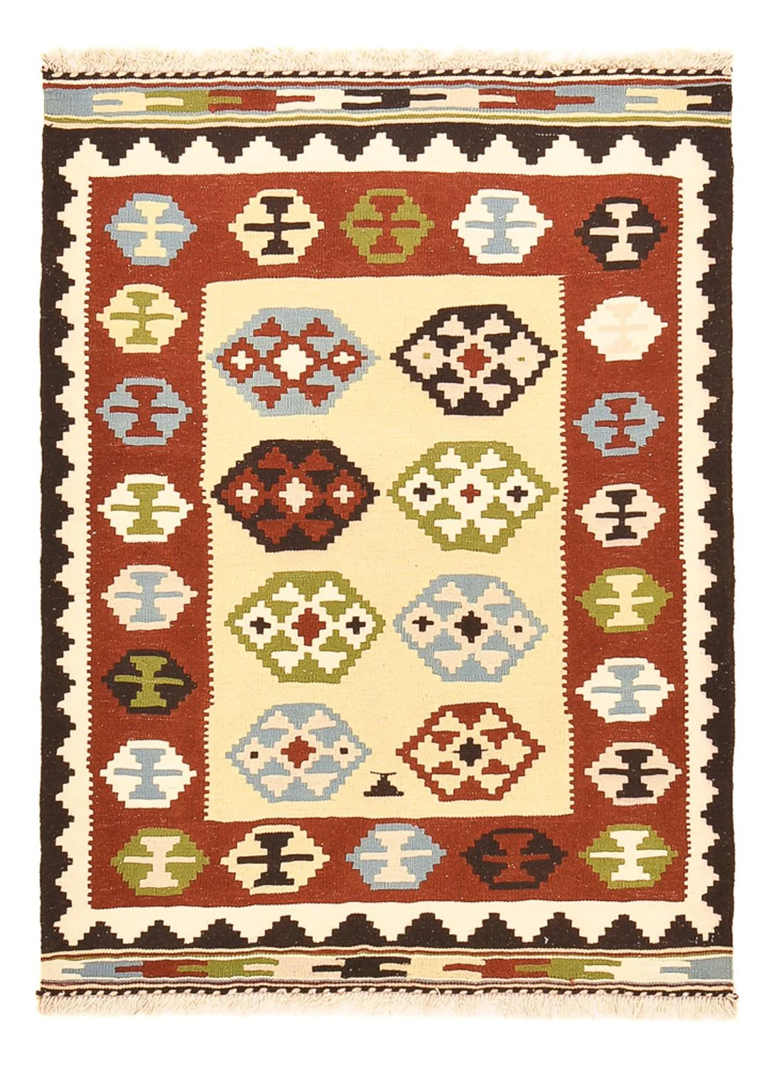 Kelim Fars Teppich 143x102cm