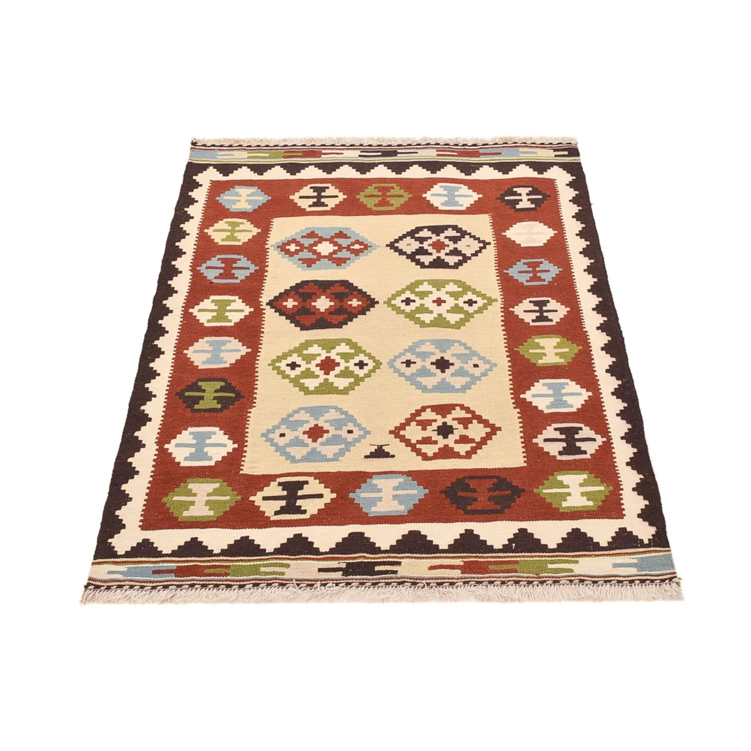 Kelim Fars Teppich 143x102cm - Image 5