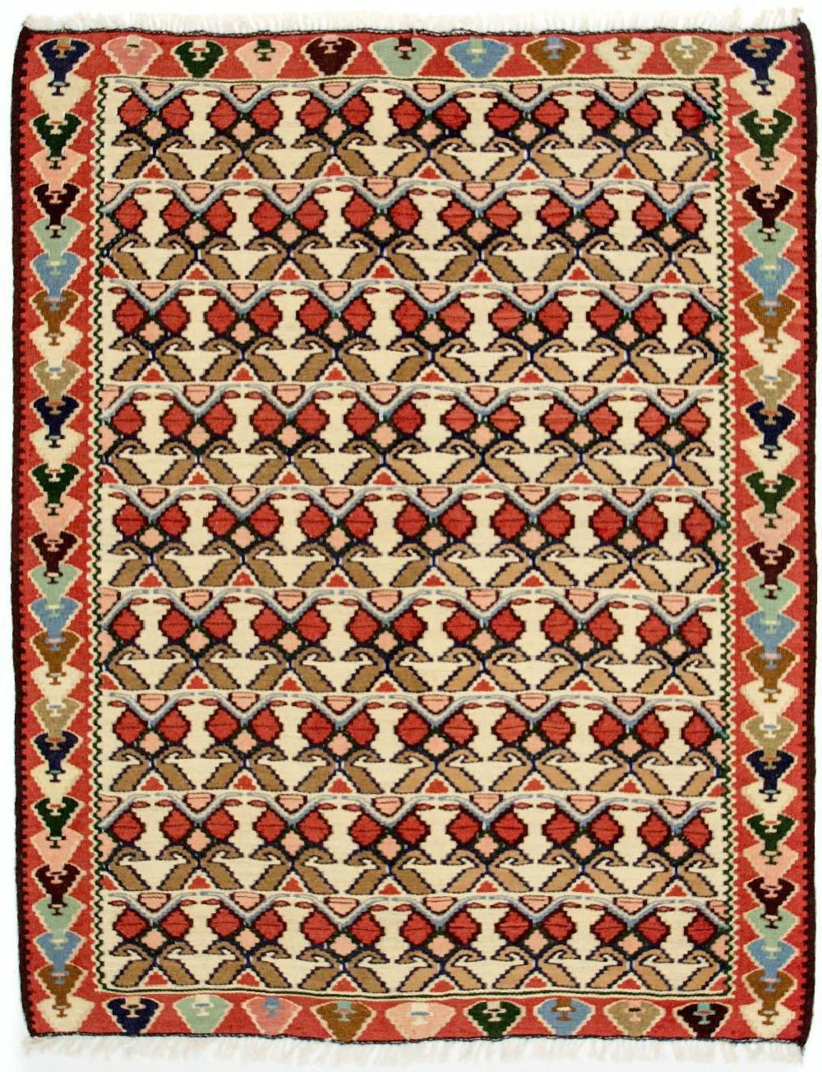 Kelim Fars Teppich 143x105cm