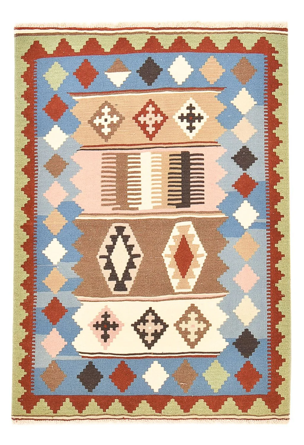 Kelim Fars Teppich 144x102cm