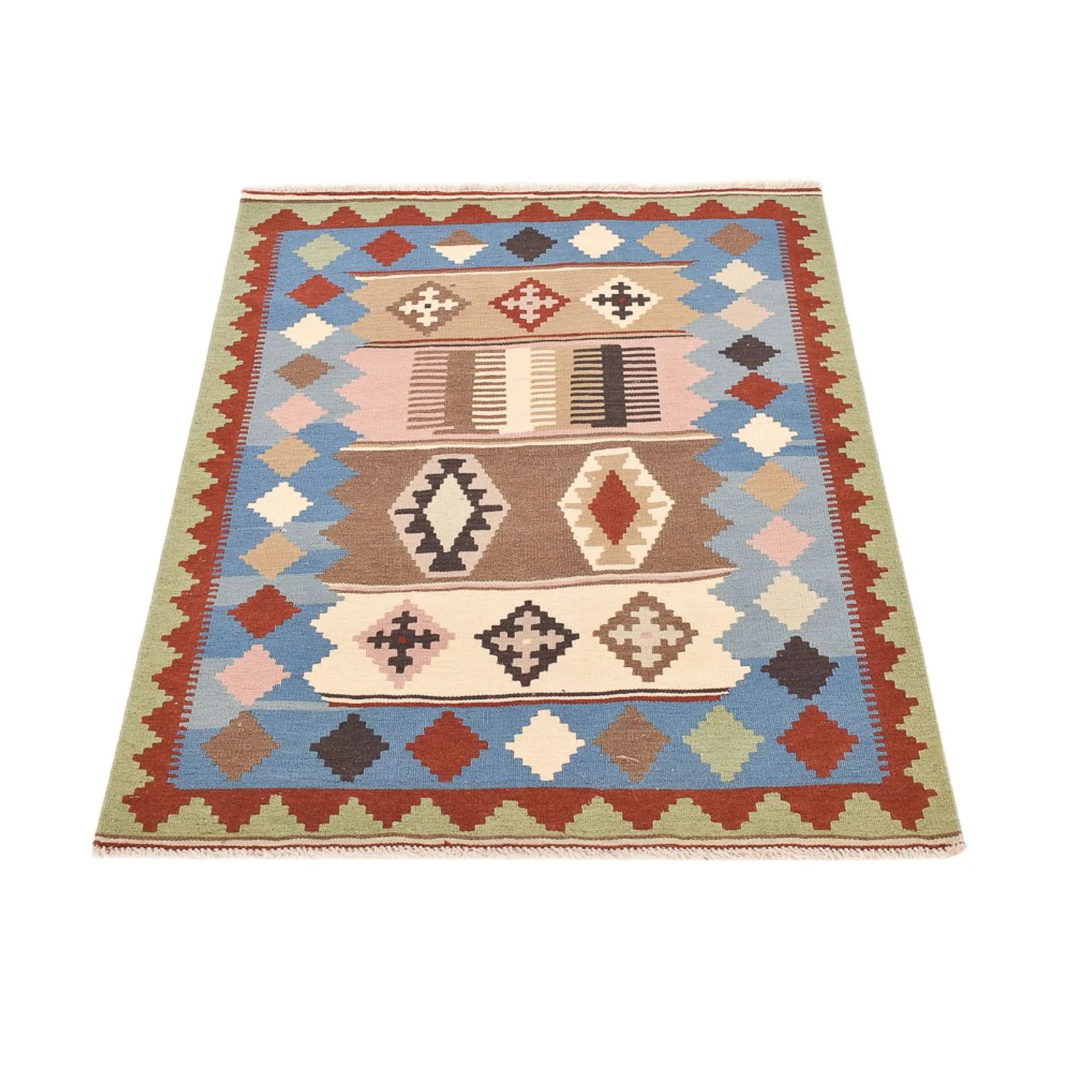 Kelim Fars Teppich 144x102cm - Image 5