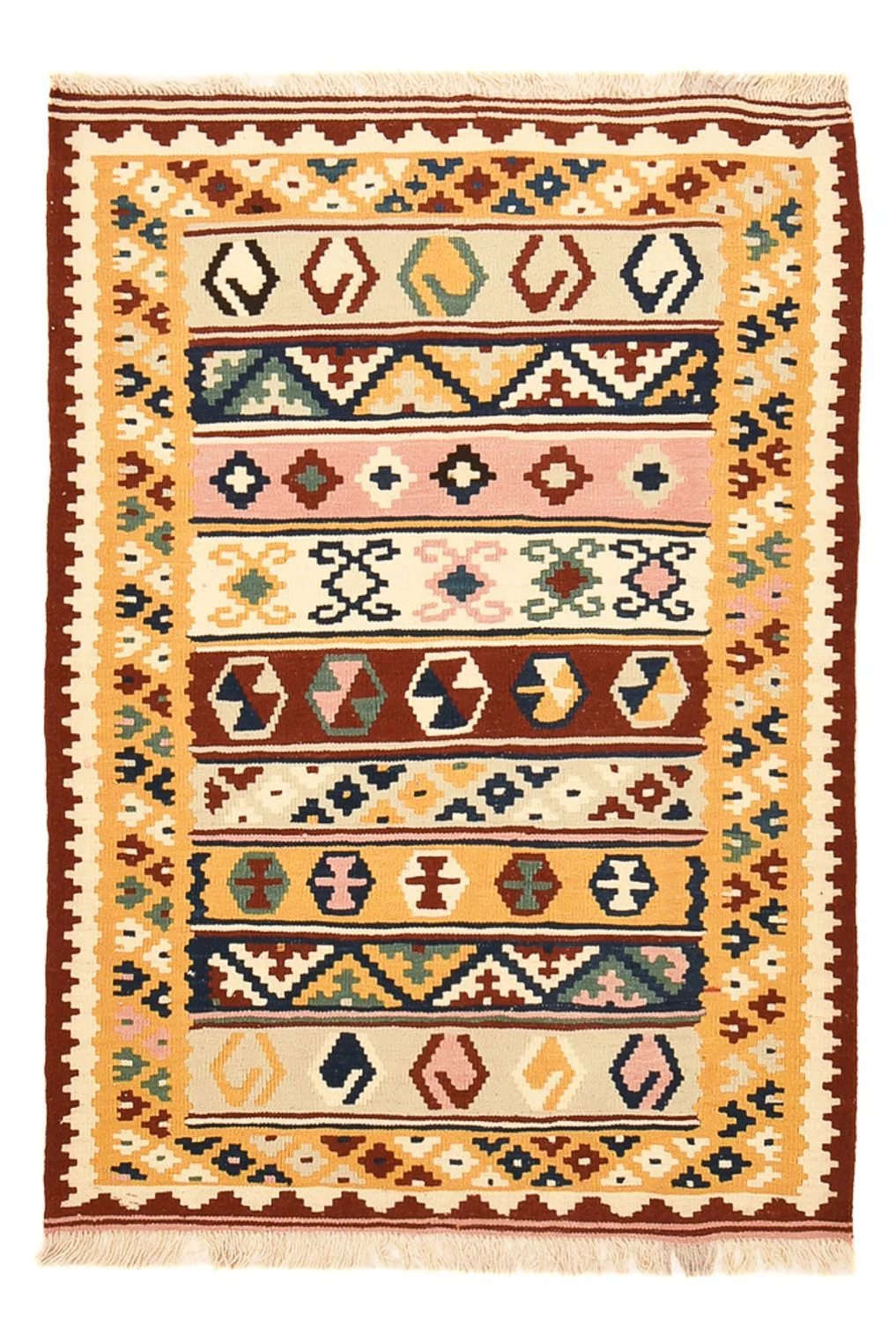 Kelim Fars Teppich 144x105cm