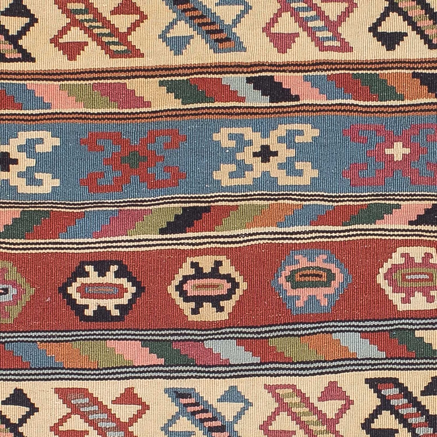 Kelim Teppich - Oriental 144 x 105 cm - mehrfarbig - Image 2