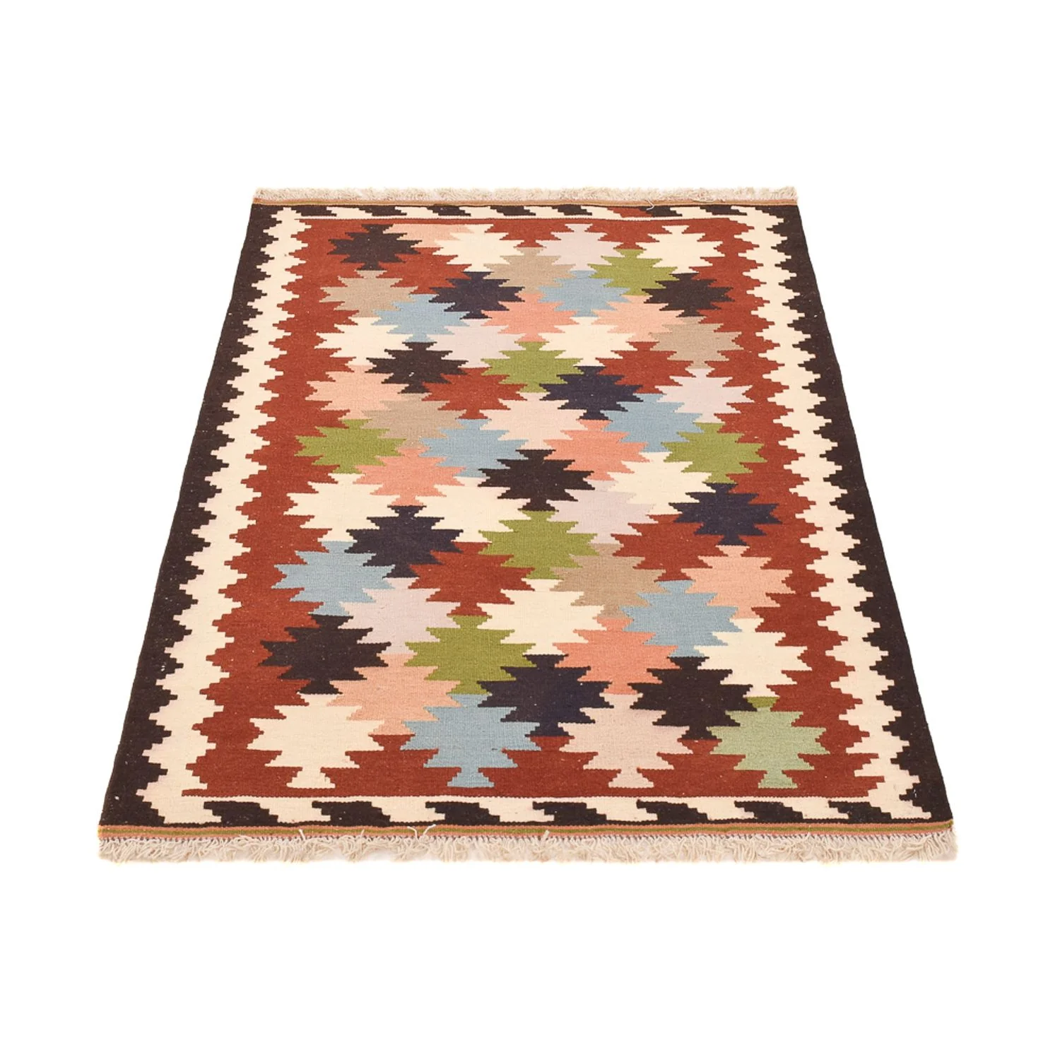 Kelim Fars Teppich 144x98cm - Image 5