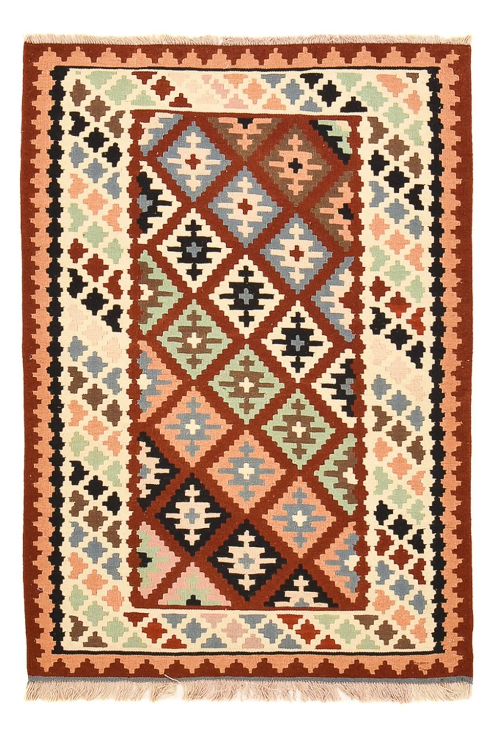 Kelim Fars Teppich 145x102cm