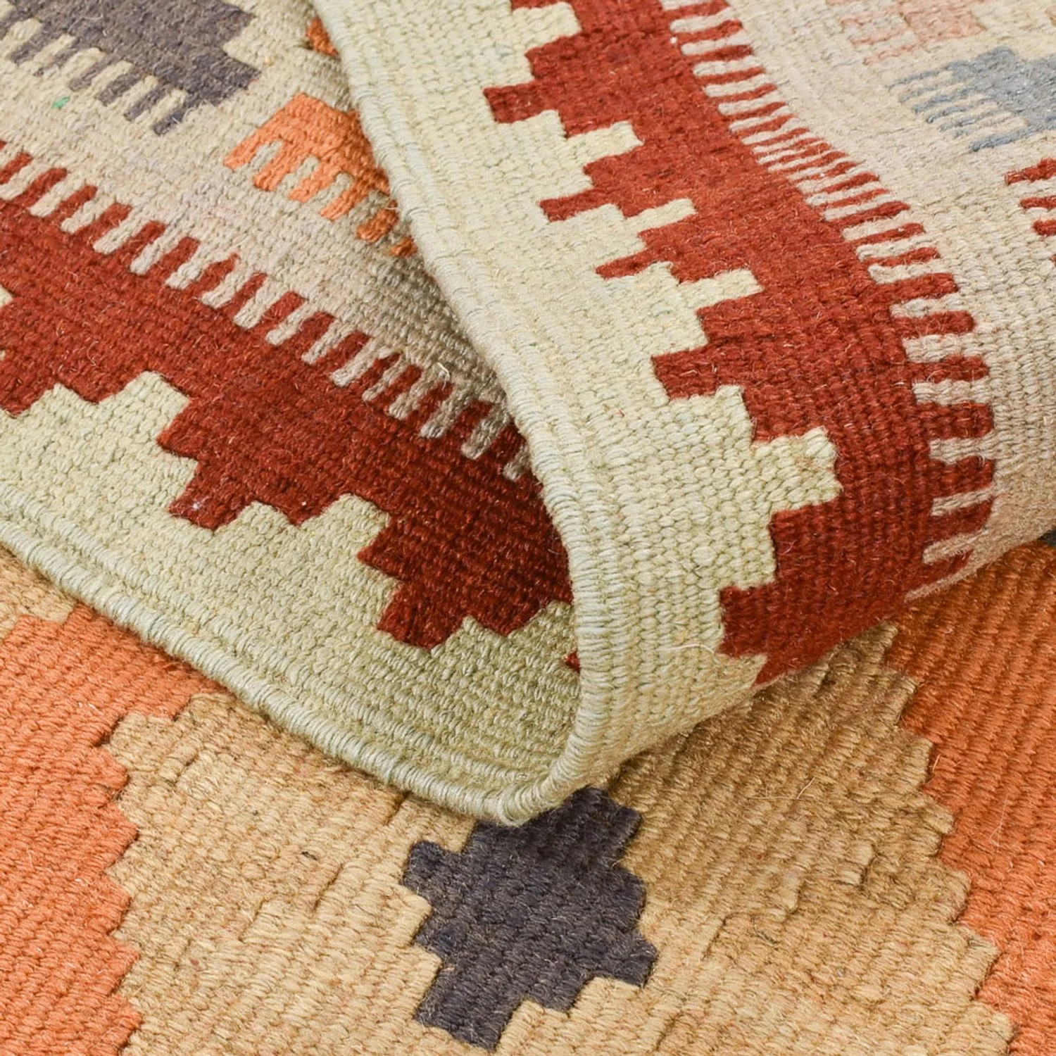 Kelim Fars Teppich 145x103cm - Image 4
