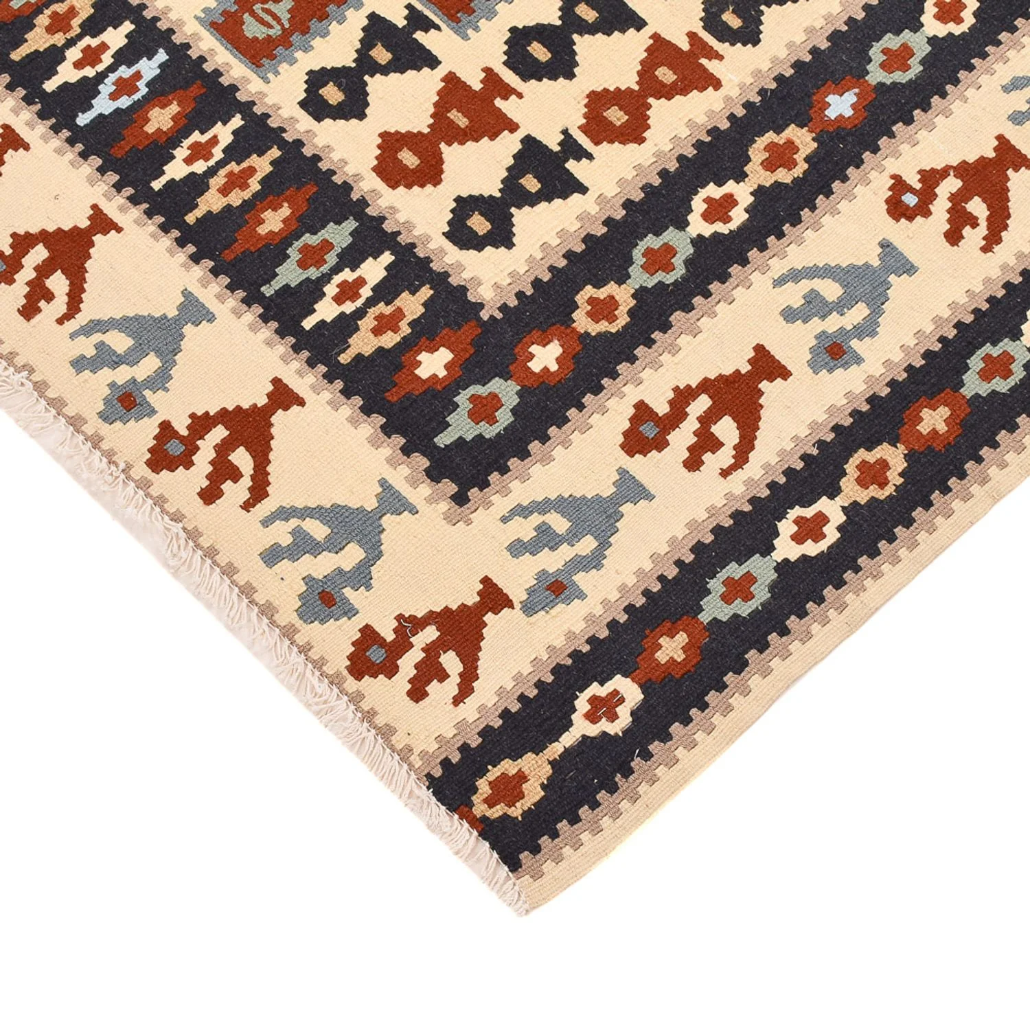 Kelim Fars Teppich 145x111cm - Image 2
