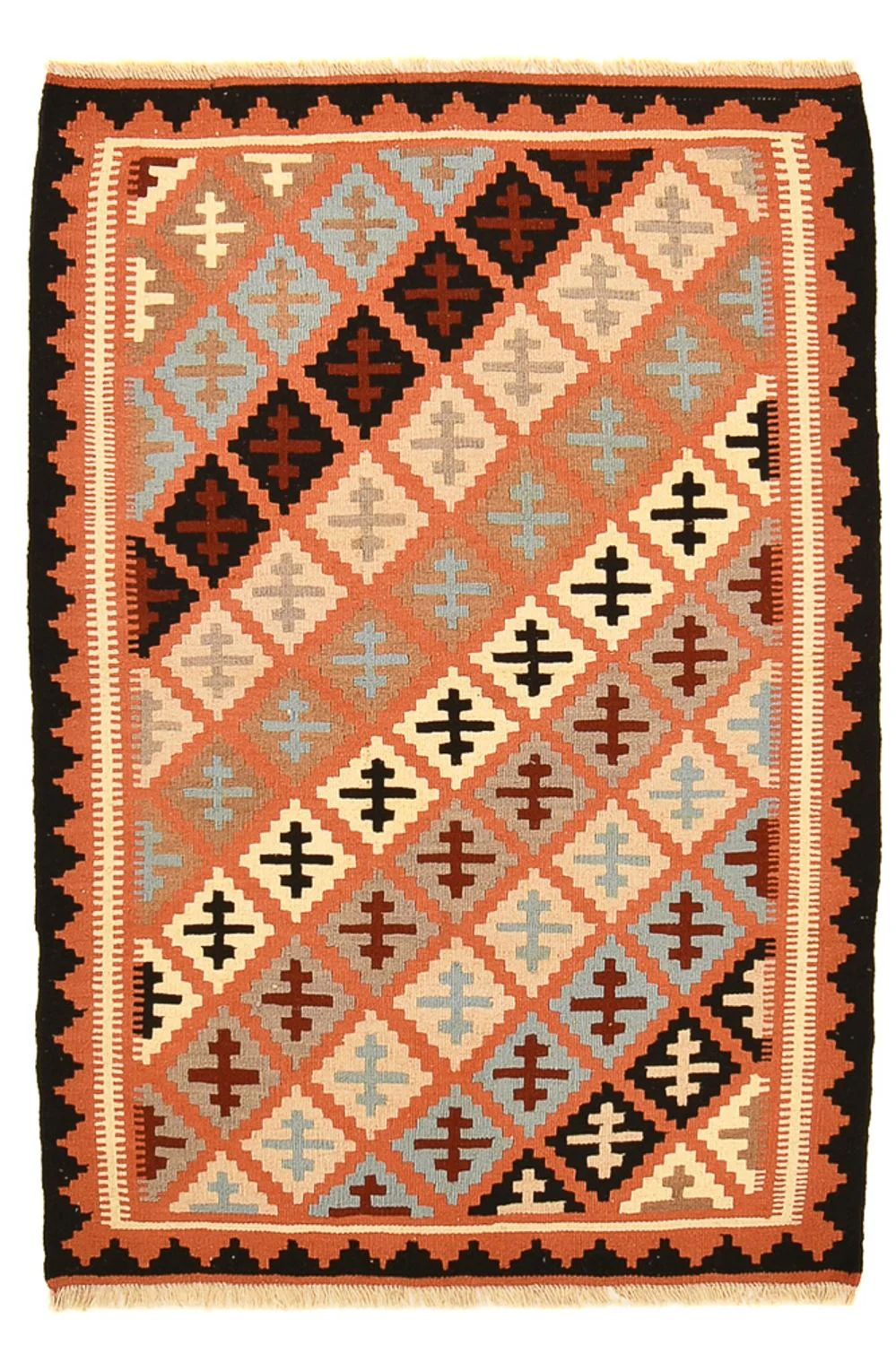 Kelim Fars Teppich 145x98cm
