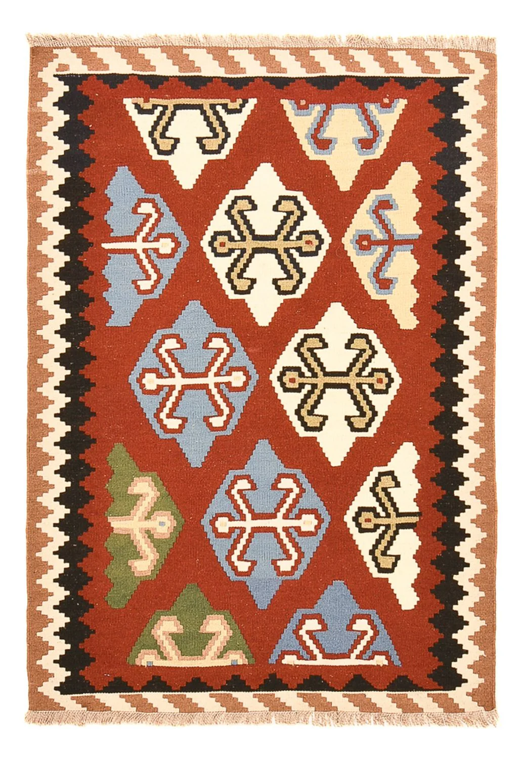 Kelim Fars Teppich 146x100cm