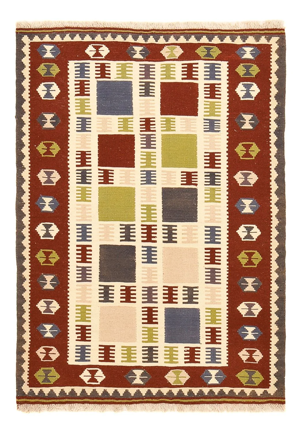 Kelim Fars Teppich 146x102cm