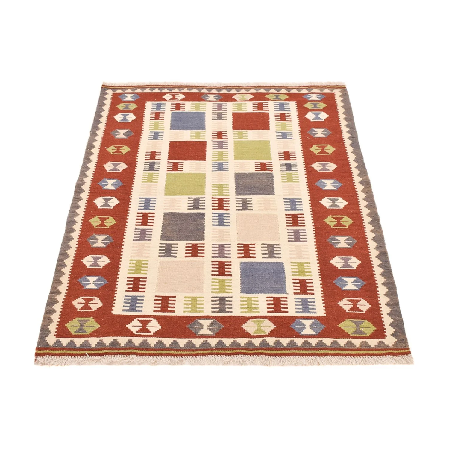 Kelim Fars Teppich 146x102cm - Image 5