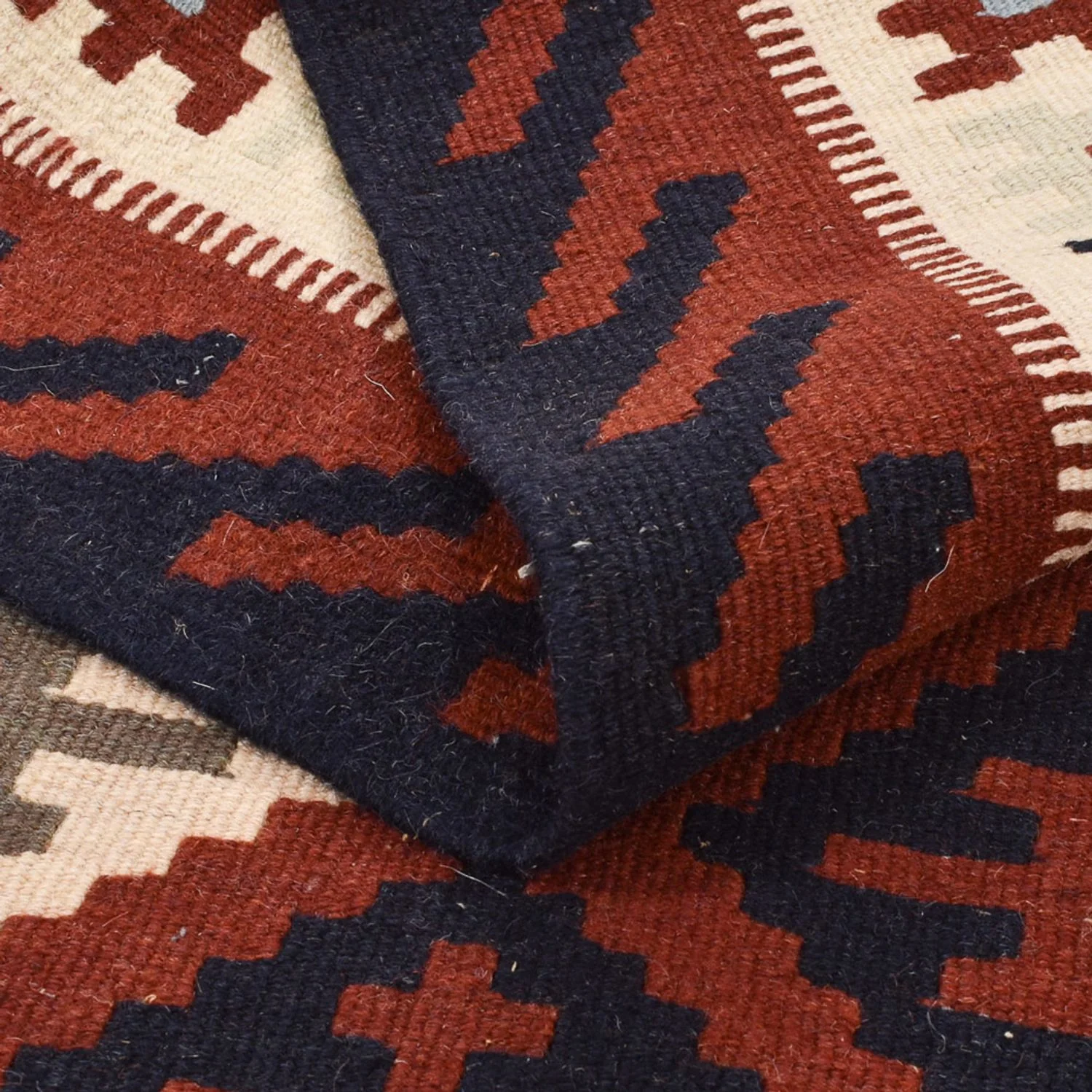 Kelim Teppich - Oriental - 146 x 102 cm - mehrfarbig - Image 4