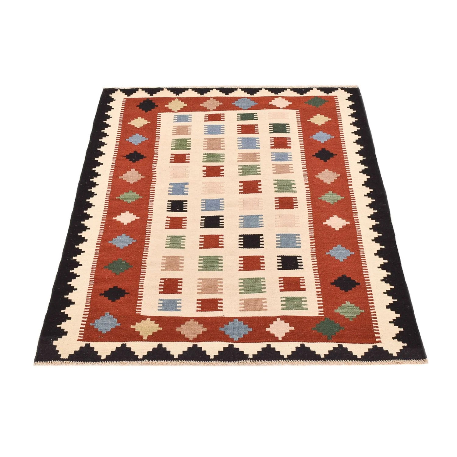 Kelim Fars Teppich 146x103cm - Image 5