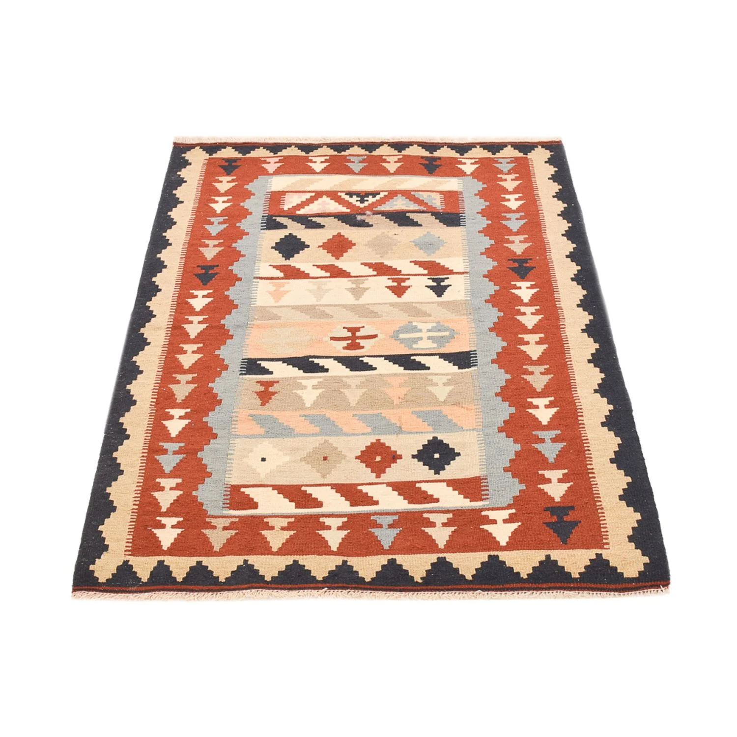 Kelim Teppich - Oriental - 146 x 104 cm - mehrfarbig - Image 5