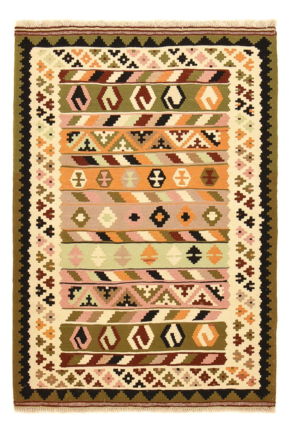Kelim Fars Teppich 147x102cm