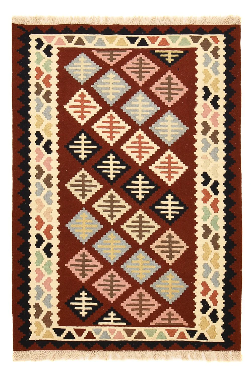 Kelim Fars Teppich 147x103cm