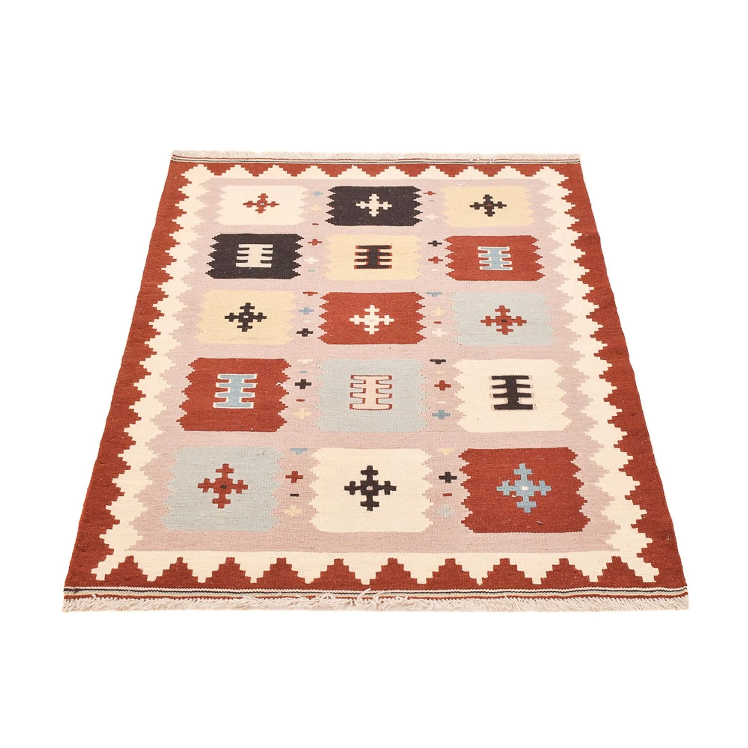 Kelim Fars Teppich 147x103cm - Image 5