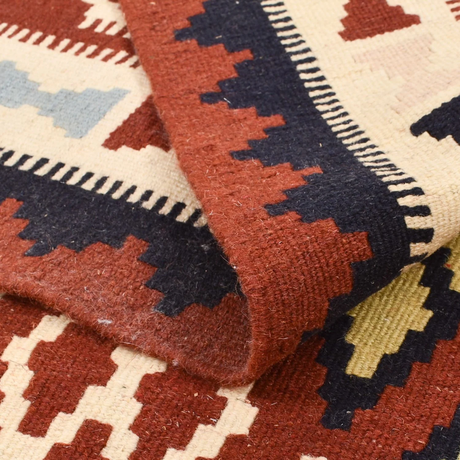 Kelim Fars Teppich 147x105cm - Image 4