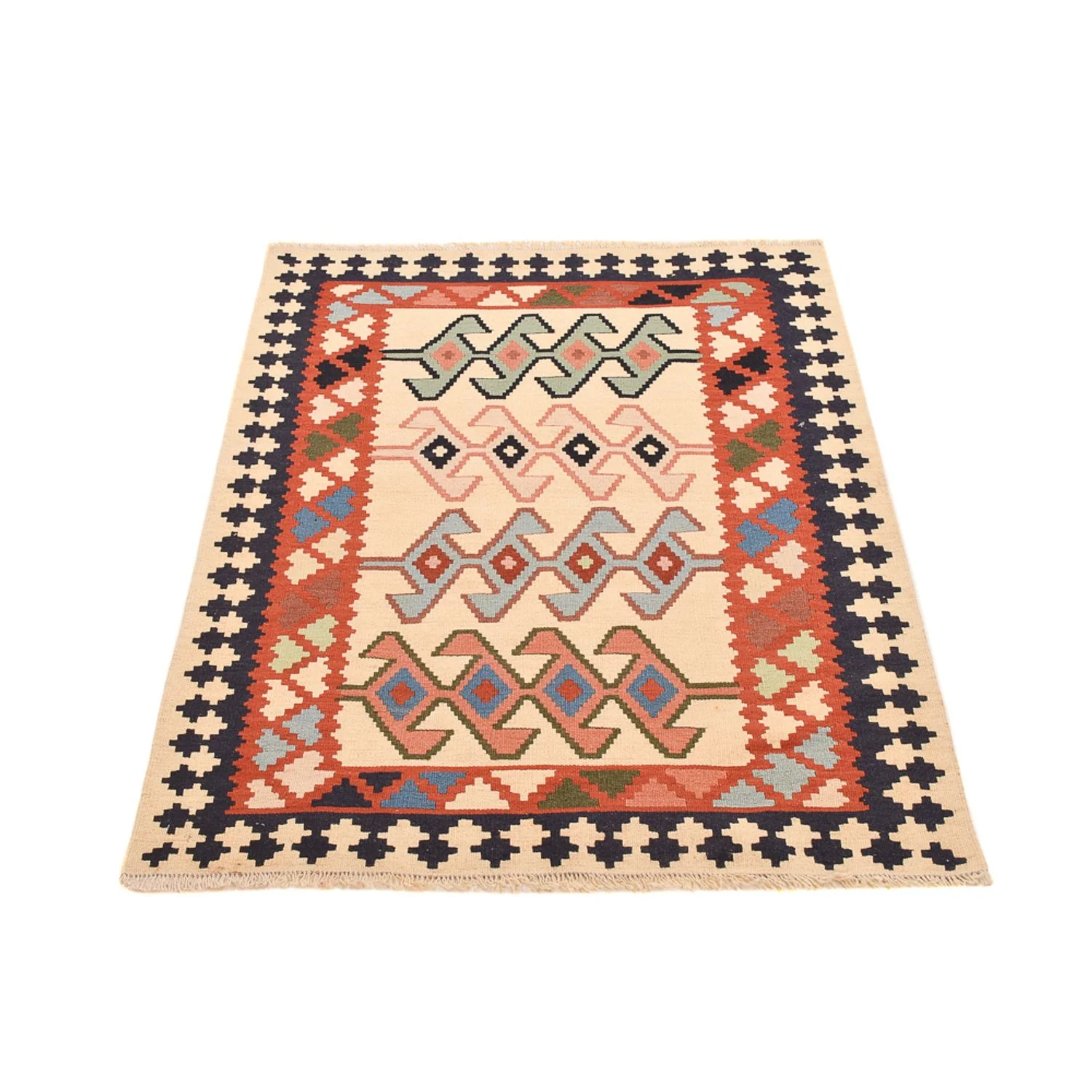 Kelim Fars Teppich 147x105cm - Image 5