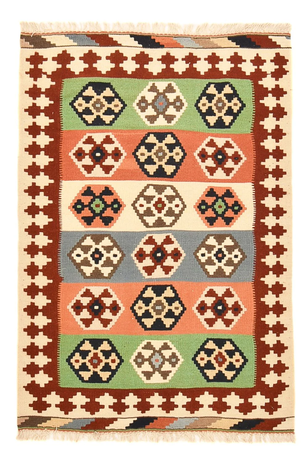 Kelim Fars Teppich 147x98cm