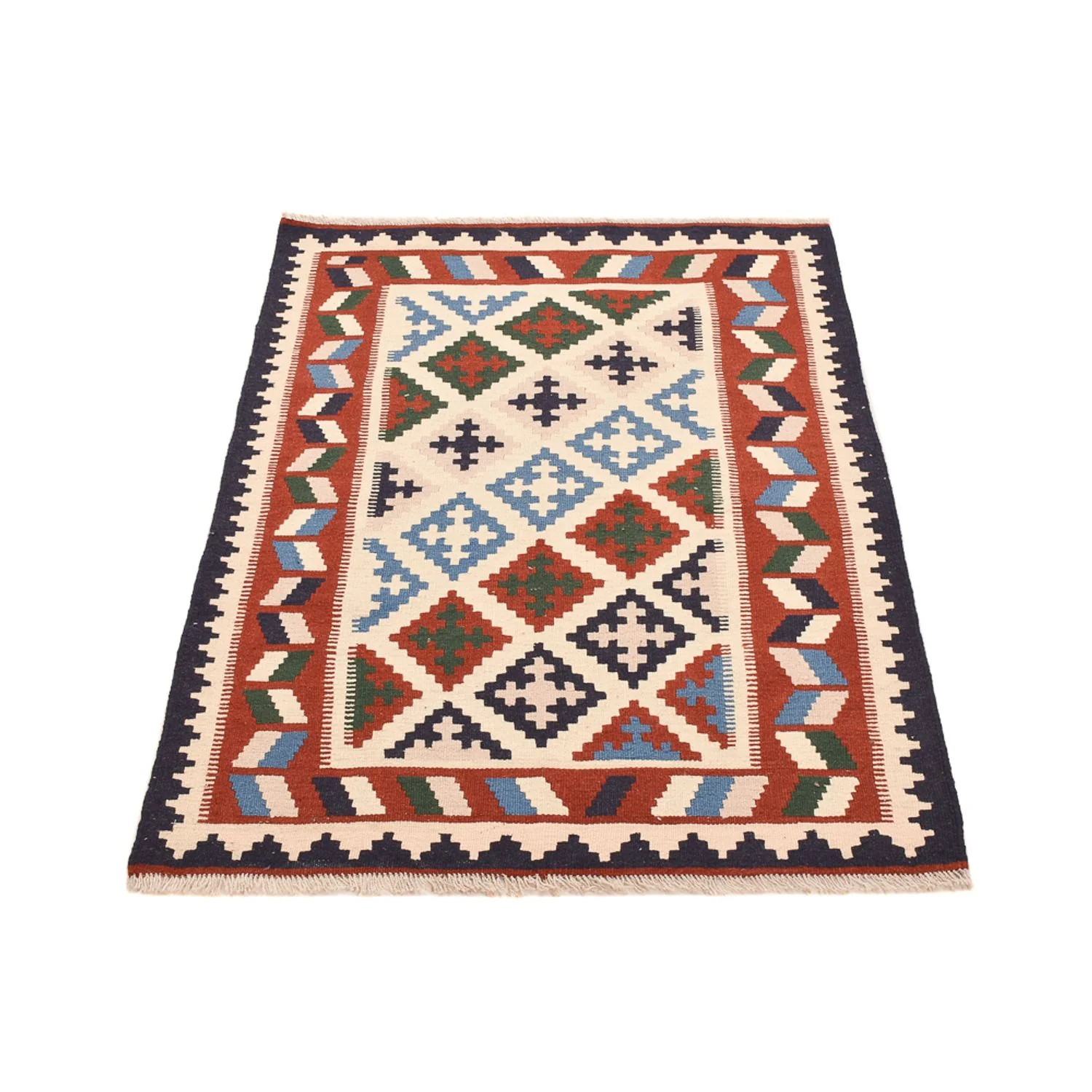Kelim Teppich - Oriental - 148 x 100 cm - mehrfarbig - Image 5