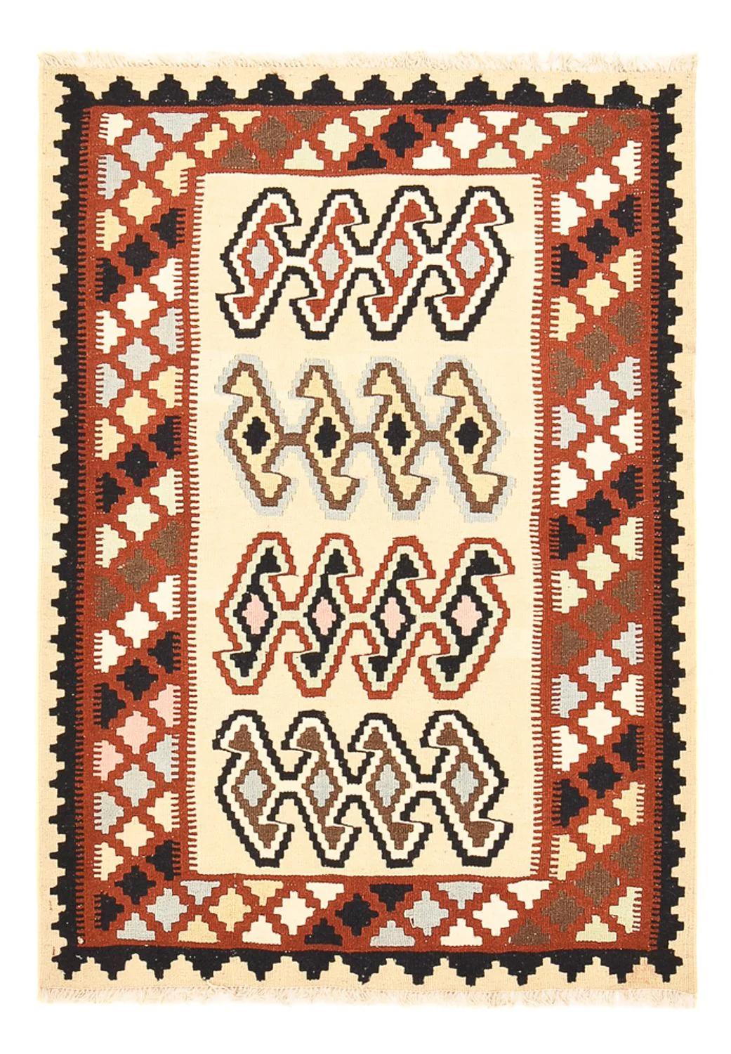 Kelim Fars Teppich 148x105cm