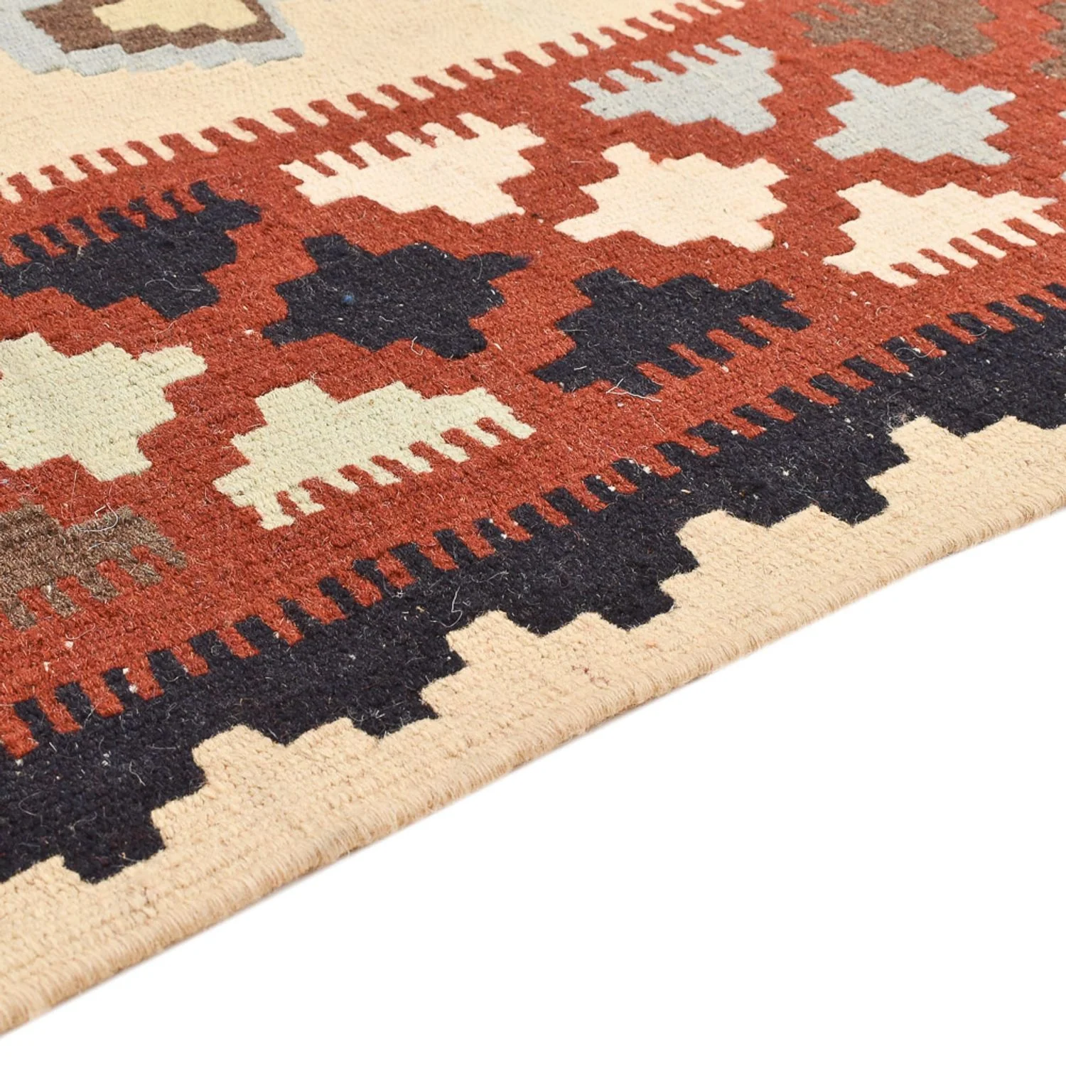 Kelim Fars Teppich 148x105cm - Image 3