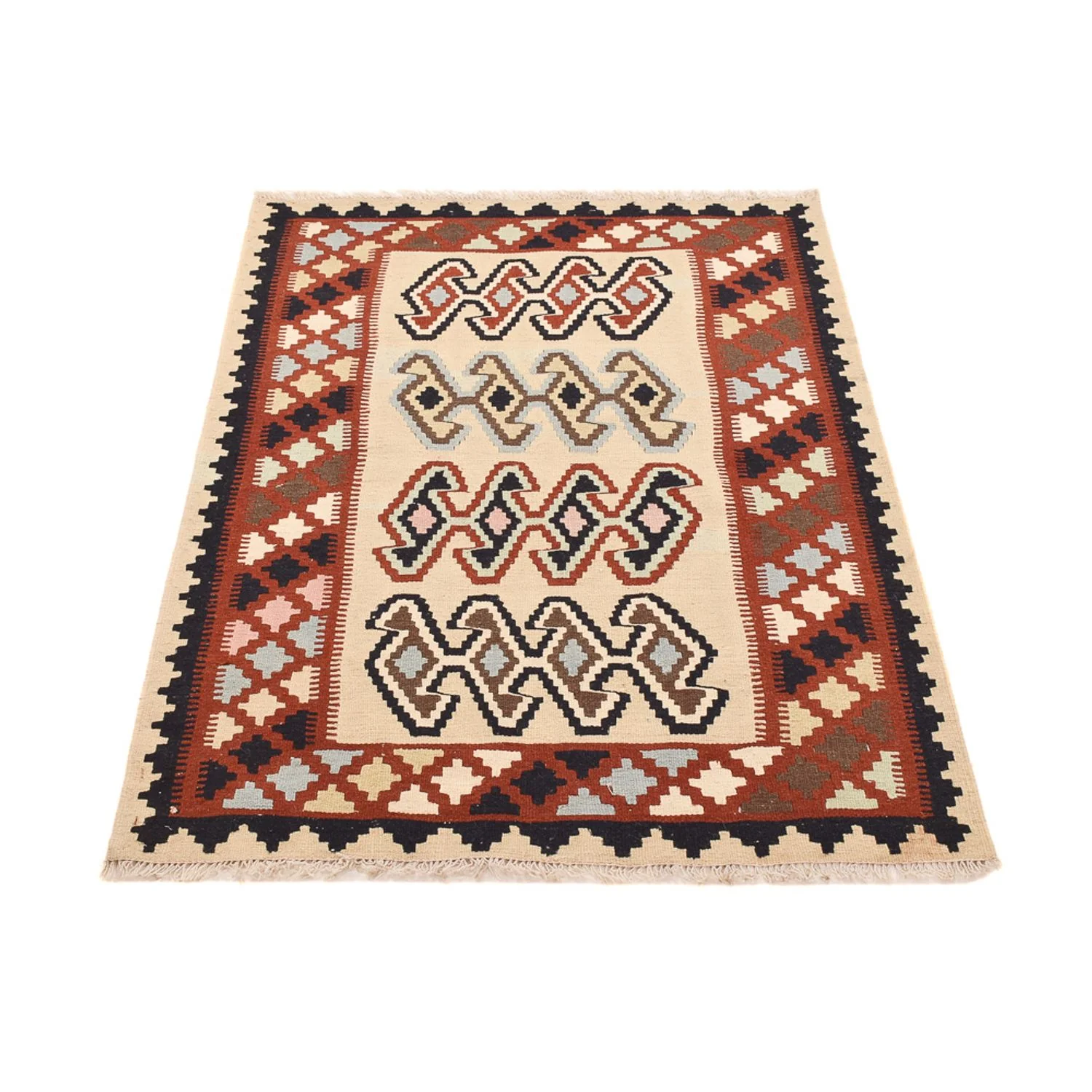 Kelim Fars Teppich 148x105cm - Image 5
