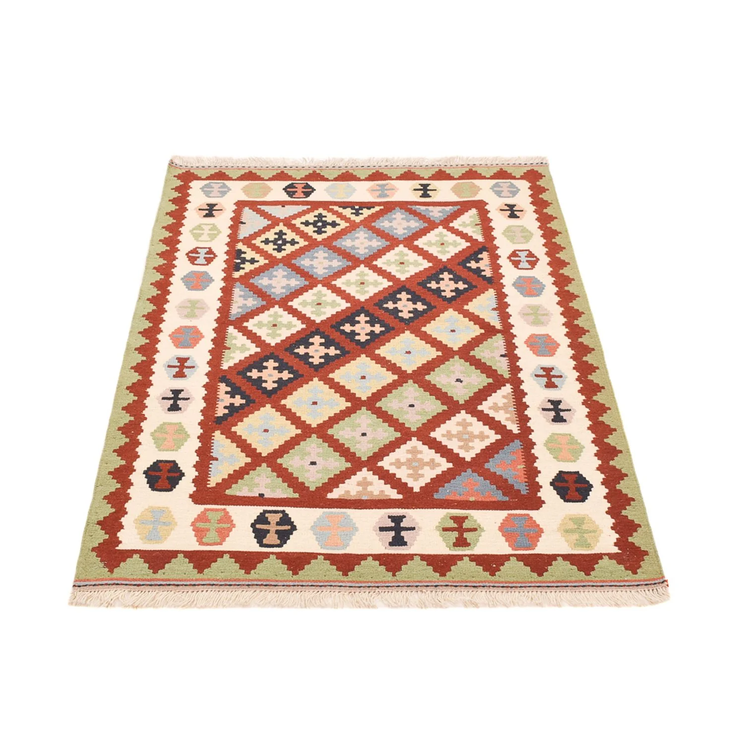 Kelim Teppich - Oriental - 148 x 105 cm - mehrfarbig - Image 5