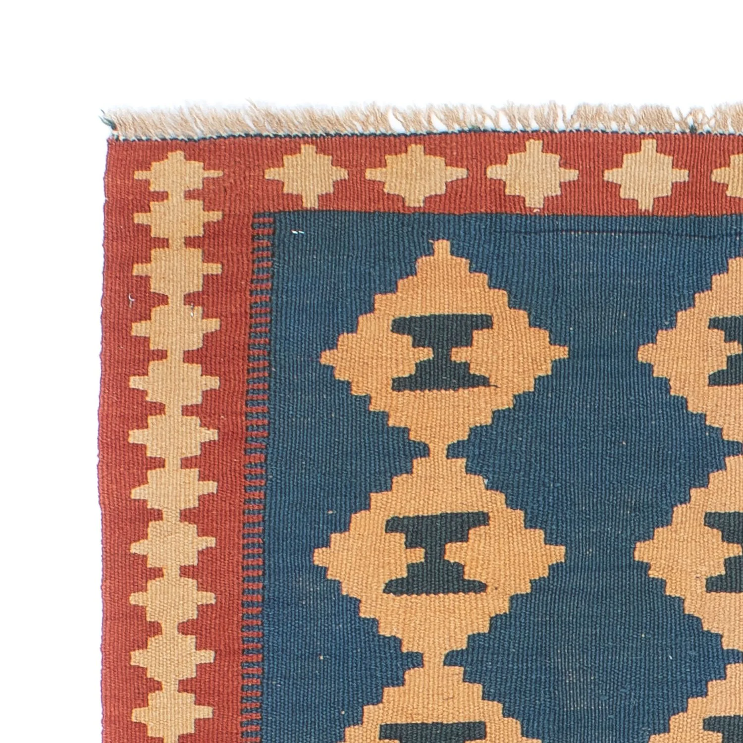 Kelim Teppich - Oriental 149 x 98 cm - blau - Image 3