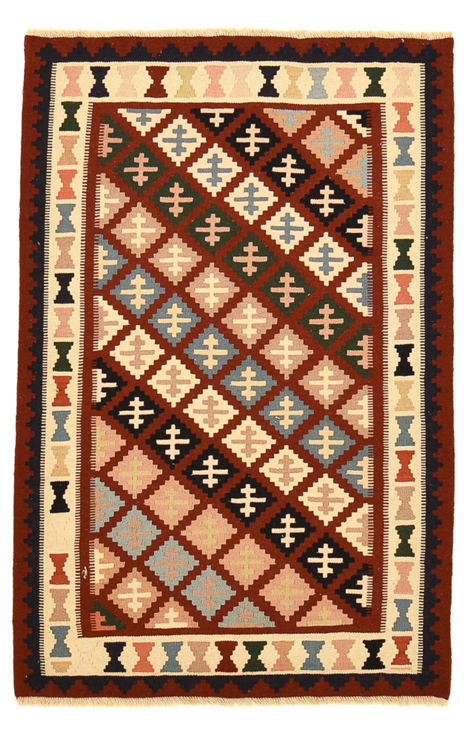 Kelim Fars Teppich 150x100cm