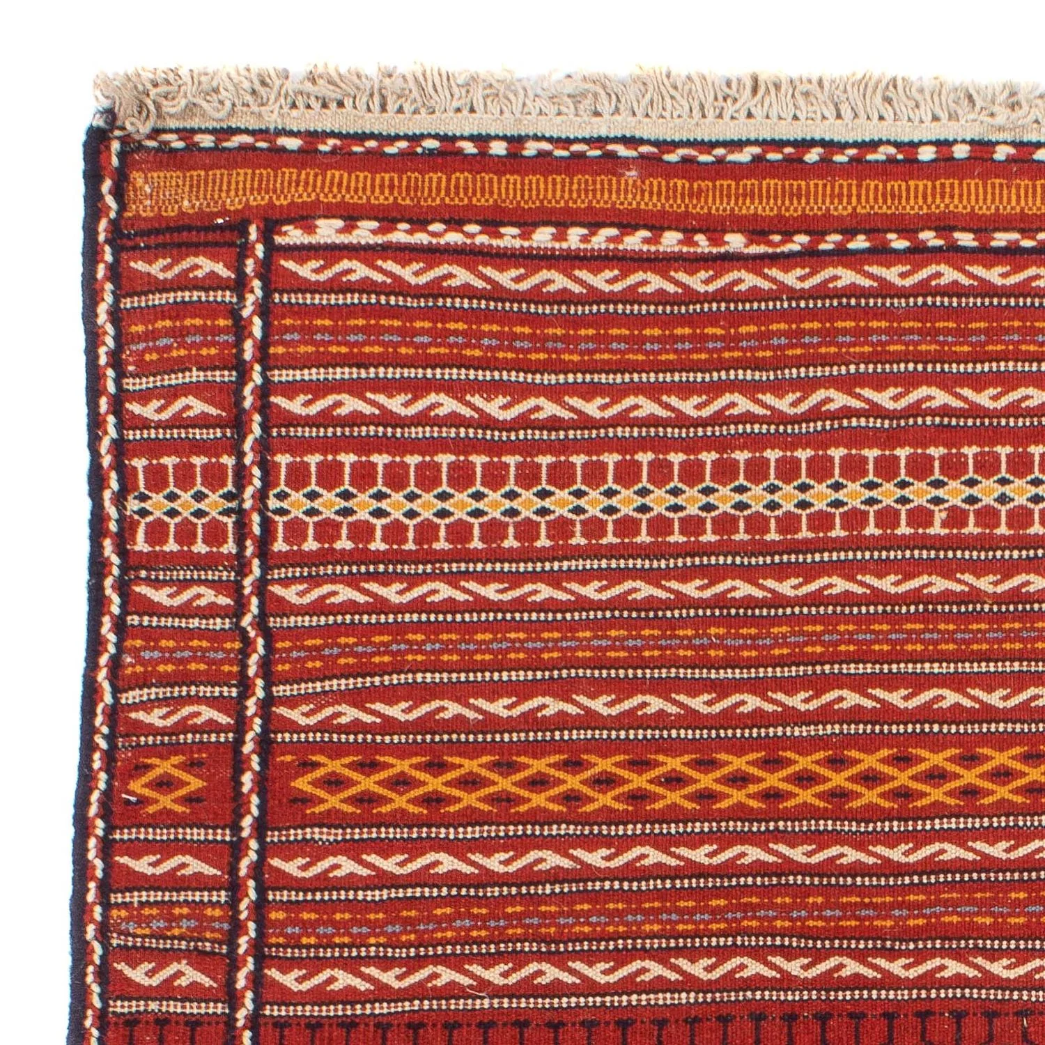 Kelim Senneh Teppich 150x100cm - Image 3