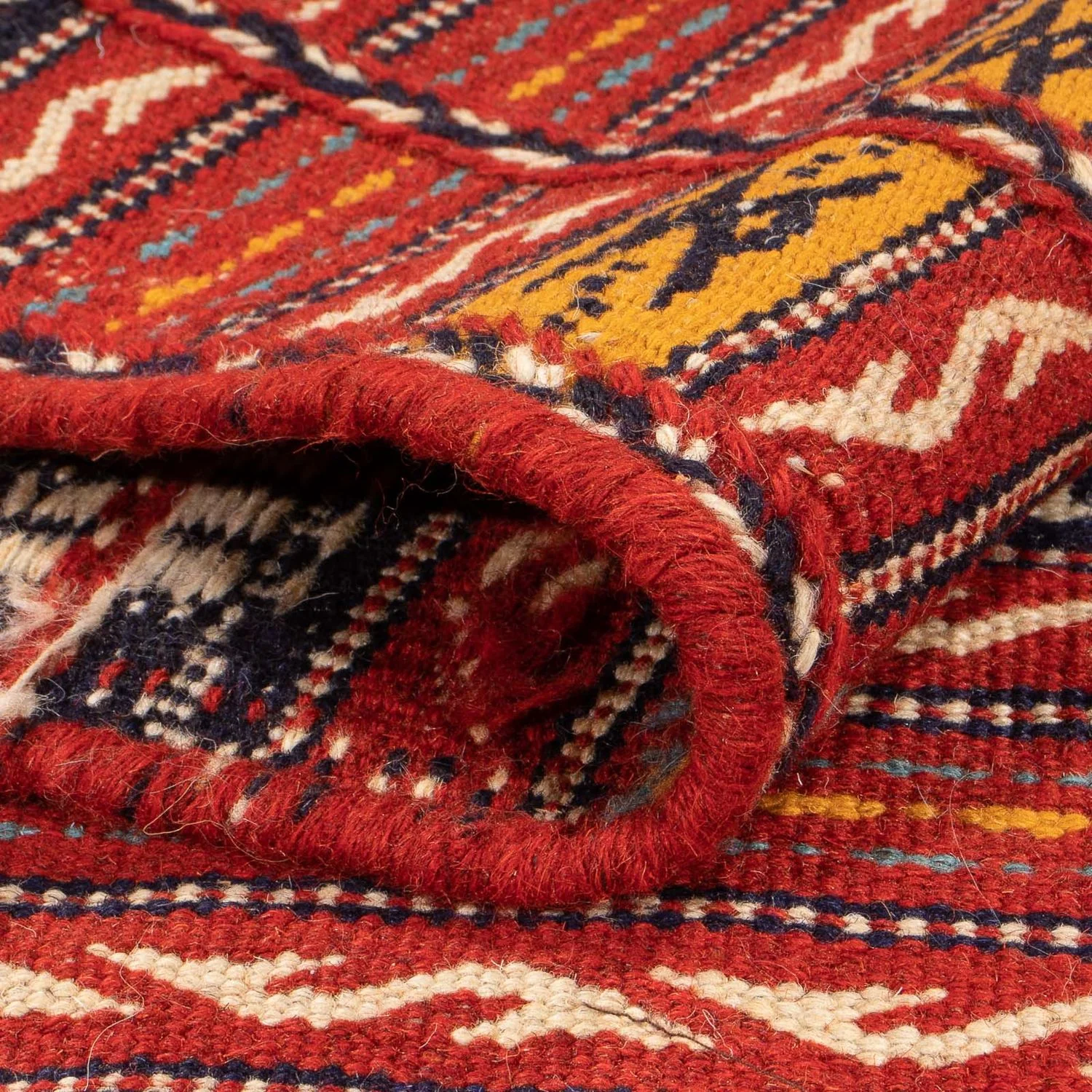 Kelim Senneh Teppich 150x100cm - Image 4