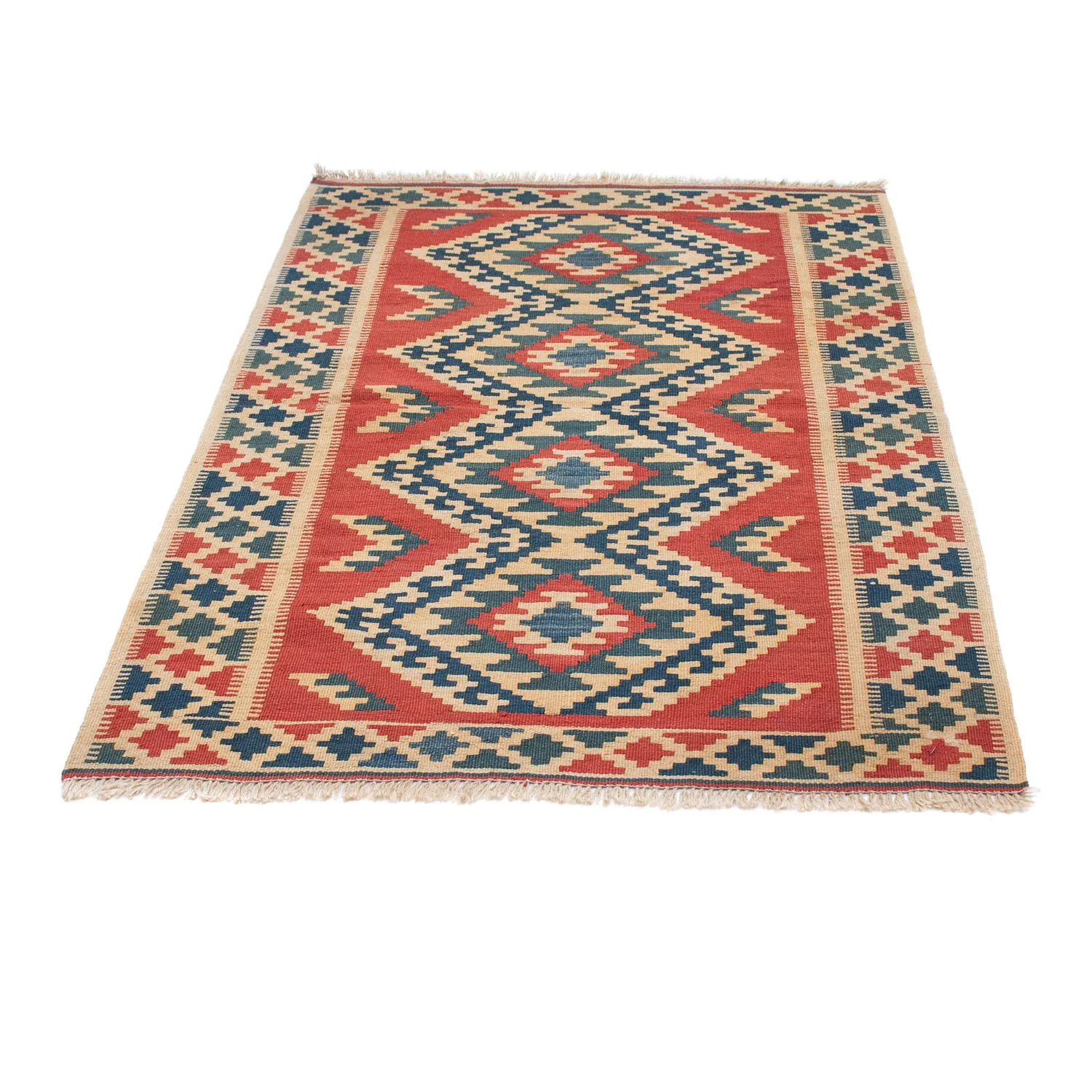 Kelim Teppich - Oriental 150 x 100 cm - mehrfarbig - Image 5