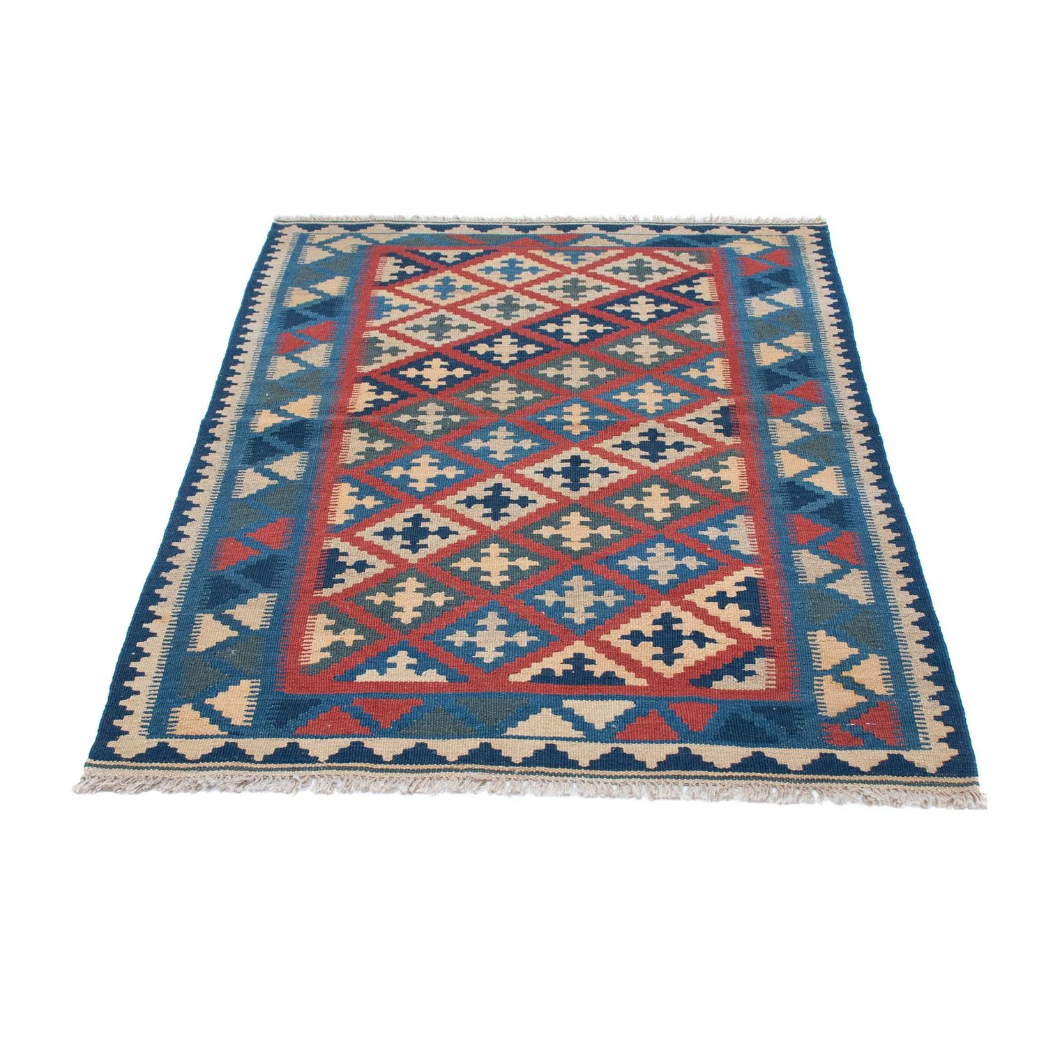 Kelim Teppich - Oriental 150 x 102 cm - mehrfarbig - Image 5