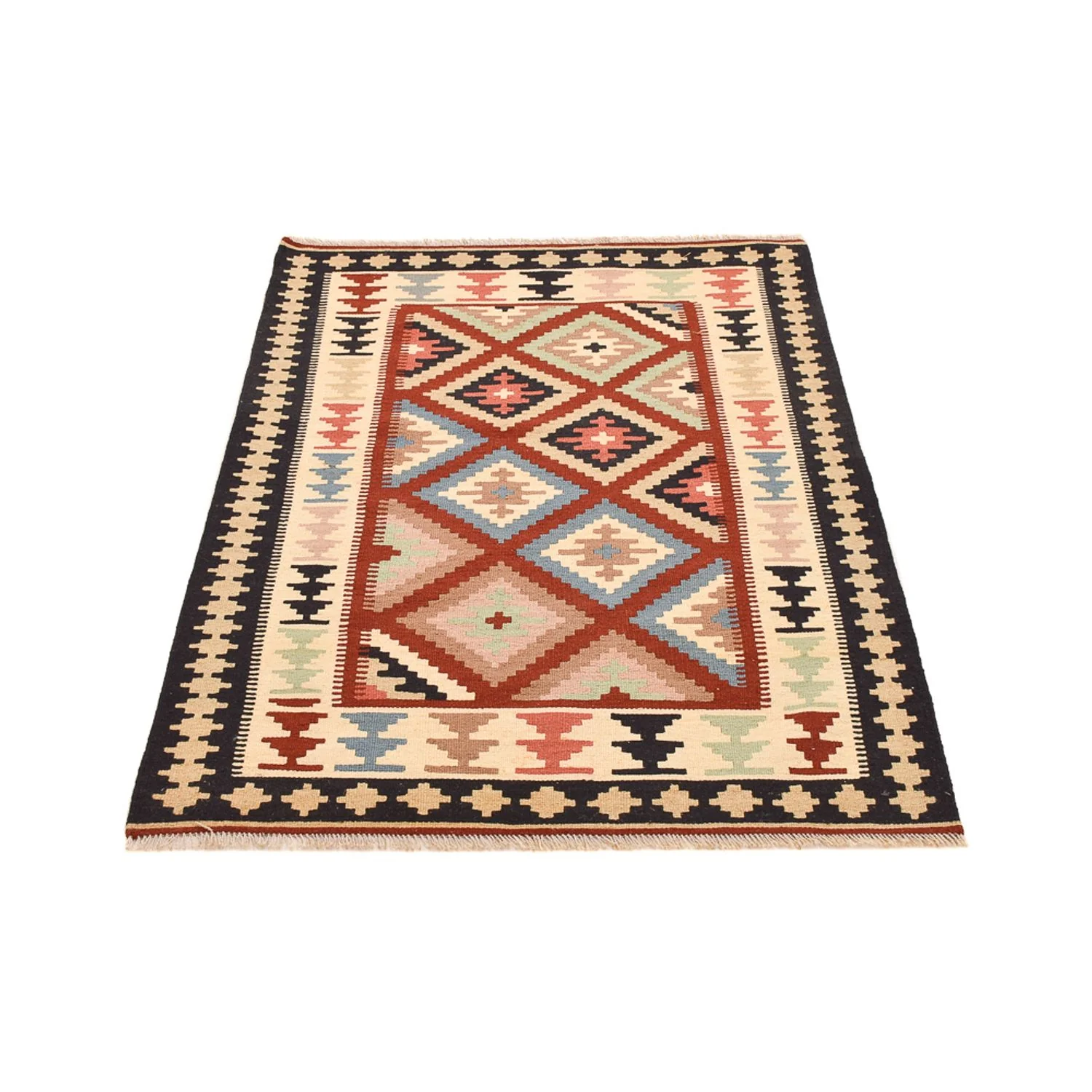 Kelim Teppich - Oriental - 150 x 103 cm - mehrfarbig - Image 5